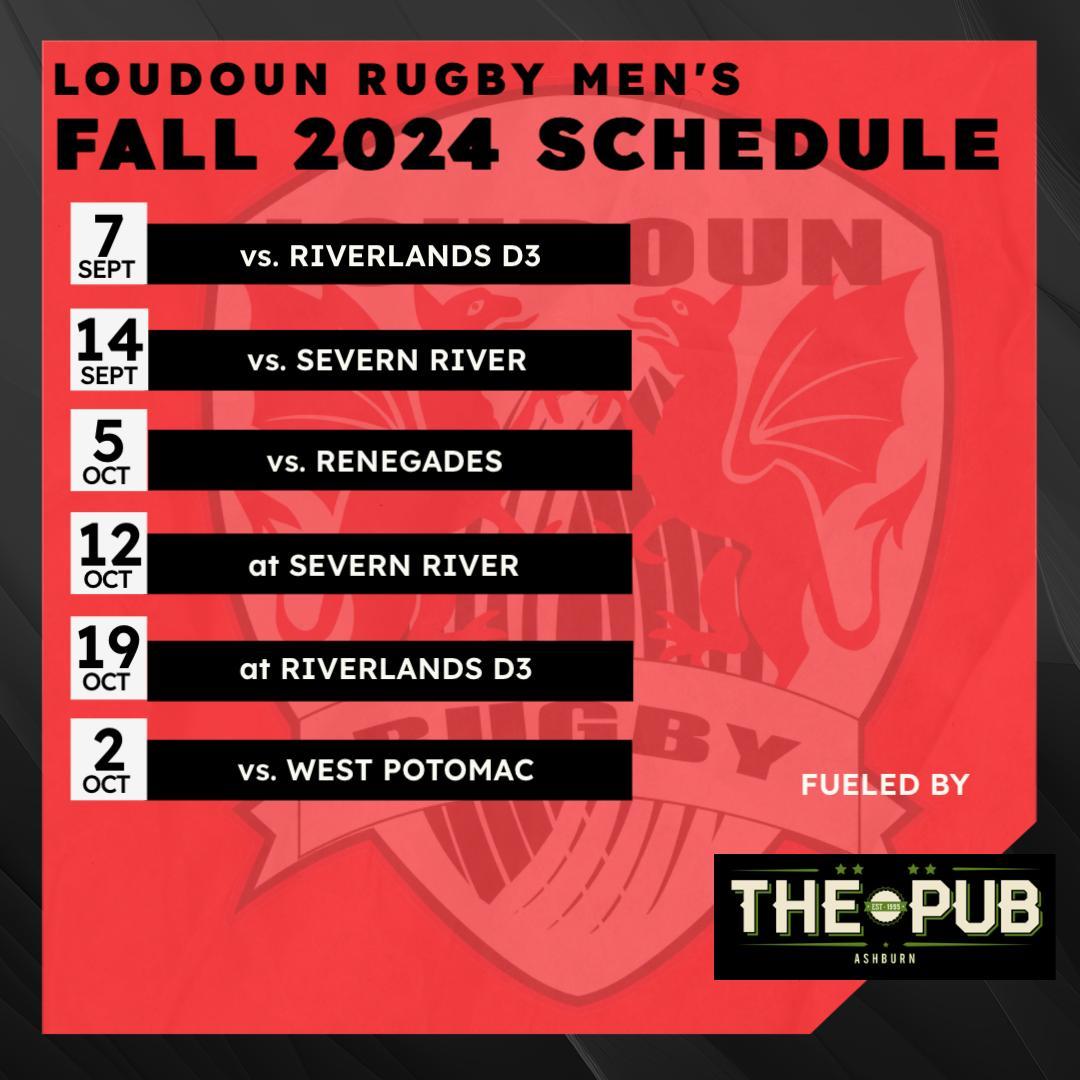 Mens schedule